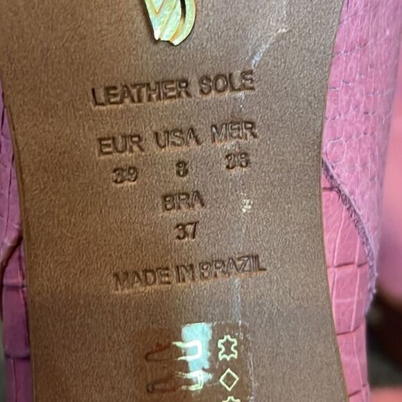 Vicenza Friday Fever Heel Boots US 8 Pink - Picture 8 of 10